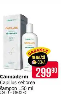 Teta Cannaderm Capillus seborea šampon 150 ml nabídka