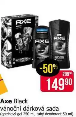 Teta Axe Black vánoční dárková sada (sprchový gel 250 ml, tuhý deodorant 50 ml) nabídka