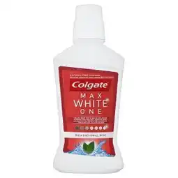 Teta Colgate Max White One Ústní voda bez alkoholu 500ml nabídka