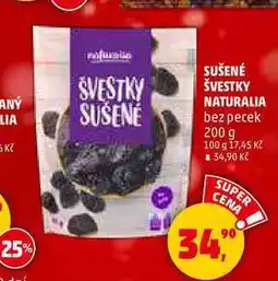 Penny Market SUŠENÉ ŠVESTKY NATURALIA bez pecek, 200 g nabídka
