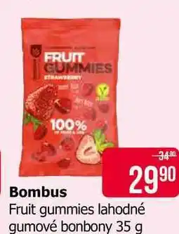 Teta Bombus Fruit gummies lahodné gumové bonbony 35 g nabídka