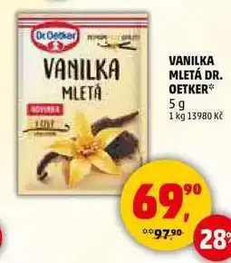Penny Market VANILKA MLETÁ DR. OETKER, 5g nabídka