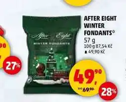 Penny Market AFTER EIGHT WINTER FONDANTS, 57 g nabídka