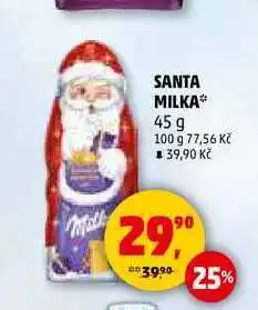 Penny Market SANTA MILKA, 45 g nabídka
