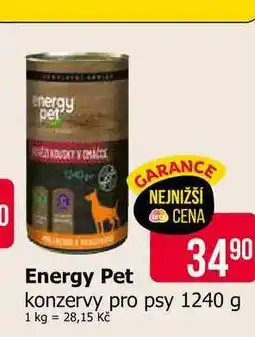 Teta Energy Pet konzervy pro psy 1240 g nabídka
