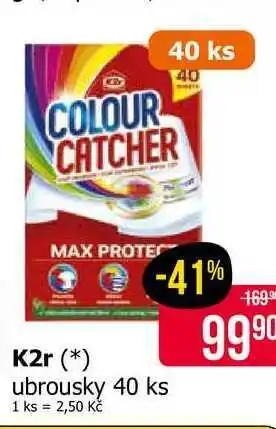 Teta K2r Colour Catcher Prací ubrousky 40 ks nabídka