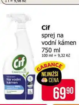Teta Cif sprej na vodní kámen 750 ml nabídka