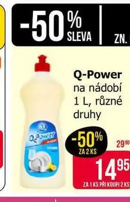 Teta Q-Power na nádobí 1 L, různé druhy nabídka