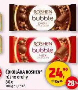 Penny Market ČOKOLÁDA ROSHEN, 80 g nabídka