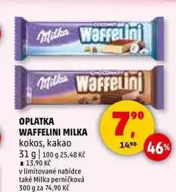 Penny Market OPLATKA WAFFELINI MILKA, 31 g nabídka