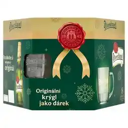 Penny Market Pilsner Urquell Pivo ležák světlý 8 x 0,5l + originální krýgl jako dárek nabídka