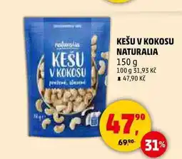 Penny Market KEŠU V KOKOSU NATURALIA, 150 g nabídka
