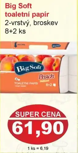 PLUS JIP Big Soft toaletní papír nabídka