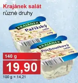 PLUS JIP Krajánek salát nabídka