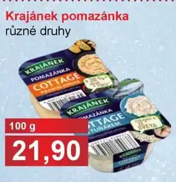 PLUS JIP Krajánek pomazánka nabídka