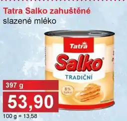PLUS JIP Tatra Salko zahuštěné slazené mléko nabídka