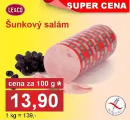 PLUS JIP Šunkový salám nabídka