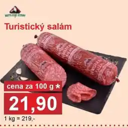 PLUS JIP Turistický salám nabídka