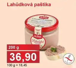 PLUS JIP Lahůdková paštika nabídka