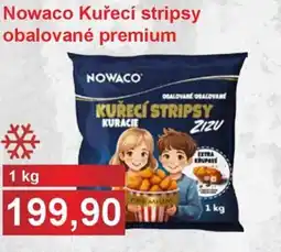 PLUS JIP Nowaco Kuřecí stripsy obalované premium nabídka
