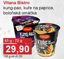 PLUS JIP Vitana Bistro nabídka
