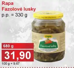 PLUS JIP Rapa Fazolové lusky nabídka