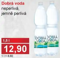 PLUS JIP Dobrá voda neperlivá, jemně perlivá nabídka