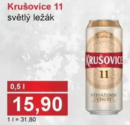 PLUS JIP Krušovice 11 světlý ležák nabídka