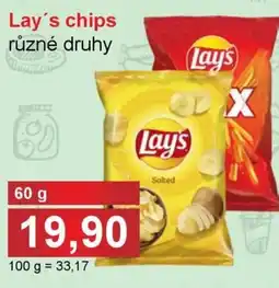 PLUS JIP Lay's chips nabídka