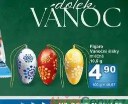 Jip Figaro Vánoční šišky mléčné 10,5 g nabídka