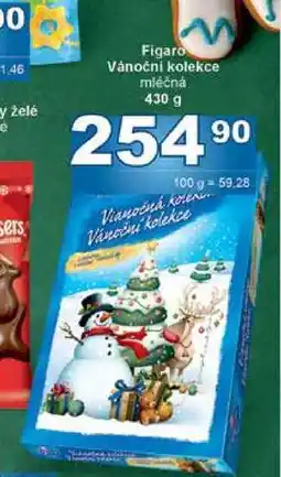 Jip Figaro Vánoční kolekce mléčná 430 g nabídka