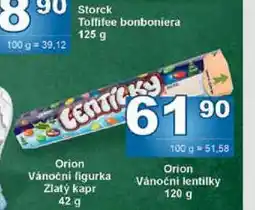 Jip Orion Vánoční lentilky 120 g nabídka