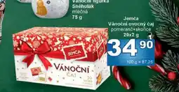 Jip Jemča Vánoční ovocný čaj pomeranč+skořice 20x2 g nabídka