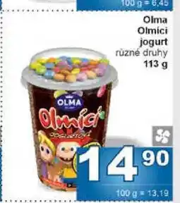 Jip Olma Olmici jogurt různé druhy 113 g nabídka
