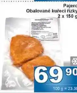 Jip Pajera Obalované kuřecí řízky 2 x 150 g nabídka