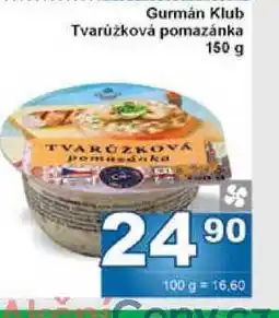 Jip Gurmán Klub Tvarúžková pomazánka 150 g nabídka