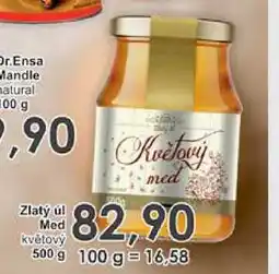 Jip Zlatý úl Med květový 500g nabídka