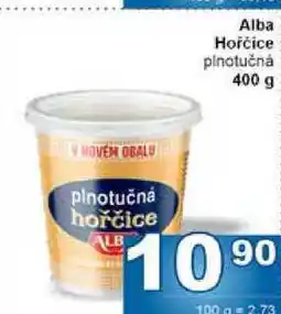 Jip Alba Hořčice plnotučná 400 g nabídka