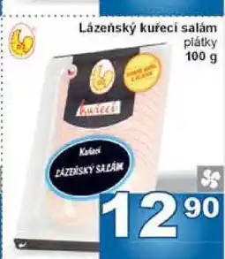 Jip Lázeňský kuřecí salám plátky 100 g nabídka