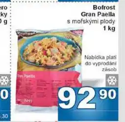 Jip Bofrost Gran Paella s mořskými plody 1 kg nabídka