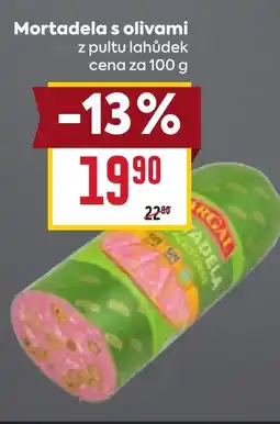 Billa Mortadela s olivami nabídka