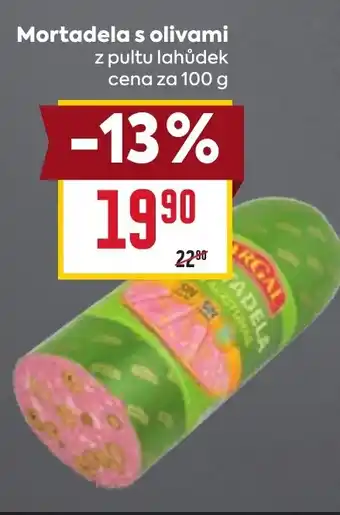Billa Mortadela s olivami nabídka