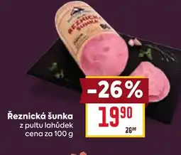 Billa Řeznická šunka nabídka