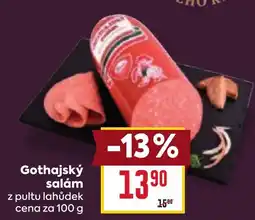 Billa Gothajský salám nabídka
