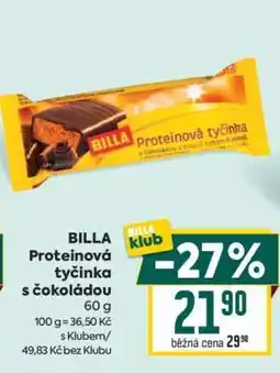 Billa BILLA Proteinová tyčinka s čokoládou nabídka