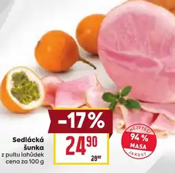 Billa Sedlácká šunka nabídka