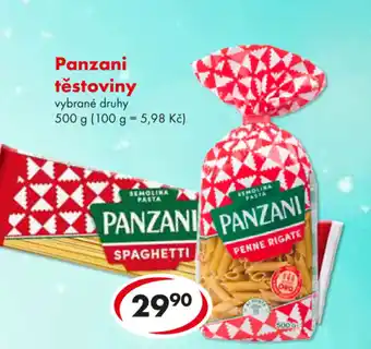 Panzani těstoviny