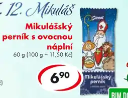 CBA Mikulášský perník s ovocnou náplní nabídka