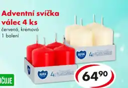 CBA Adventní svíčka válec nabídka