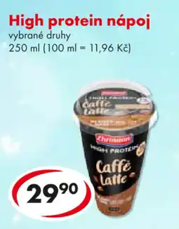 CBA High protein nápoj nabídka
